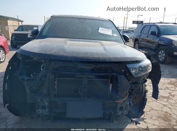 1FM5K8AB7NGA58972 2022 FORD EXPLORER Black Dashboard view