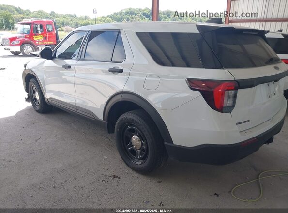 1FM5K8AB8SGA03023 2025 FORD POLICE INTERCEPTOR Белый Задняя левая четверть