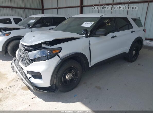 1FM5K8AB8SGA03023 2025 FORD POLICE INTERCEPTOR Белый Передняя левая четверть