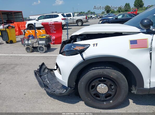 1FM5K8AB8SGA03023 2025 FORD POLICE INTERCEPTOR Белый Вид спереди