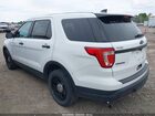 2018 Ford Police Interceptor   White vin: 1FM5K8AR7JGC17545