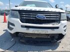 2016 Ford Police Interceptor   Белый vin: 1FM5K8AR8GGA52758