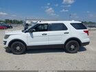 2016 Ford Police Interceptor   Белый vin: 1FM5K8AR8GGA52758