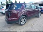 2017 Ford Police Interceptor   Темно-бордовый vin: 1FM5K8AR8HGC72225