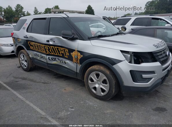 1FM5K8AR8KGA12012 2019 FORD EXPLORER Серебряный Вид спереди