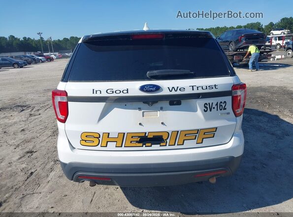 1FM5K8AR9GGA29117 2016 FORD POLICE INTERCEPTOR White 
