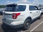 2018 Ford Police Interceptor   White vin: 1FM5K8AR9JGC18244