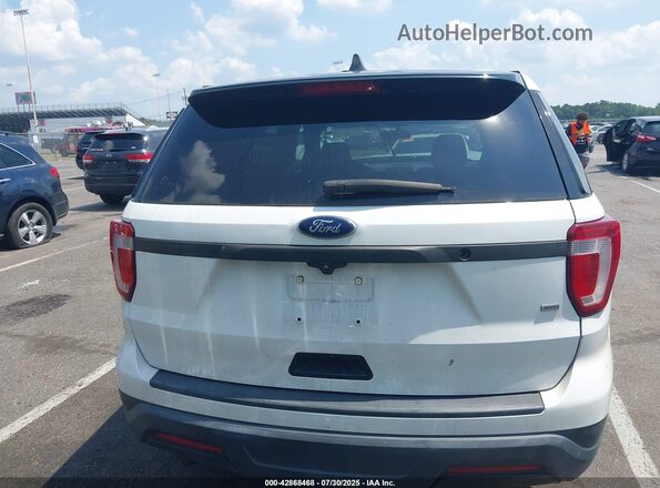 1FM5K8AR9JGC18244 2018 FORD POLICE INTERCEPTOR White 