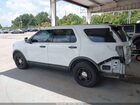 2018 Ford Police Interceptor   Белый vin: 1FM5K8AR9JGC94613
