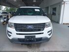 2018 Ford Police Interceptor   Белый vin: 1FM5K8AR9JGC94613