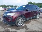 2018 Ford Explorer Xlt Burgundy vin: 1FM5K8D85JGA40982