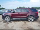 2018 Ford Explorer Xlt Burgundy vin: 1FM5K8D85JGA40982