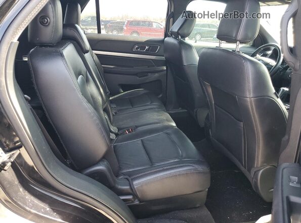1FM5K8D86JGC93468 2018 FORD FORD EXPLORER Black უკანა სალონის ხედი