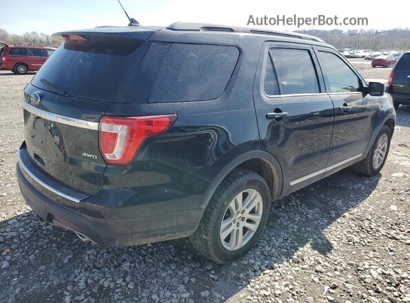 1FM5K8D86JGC93468 2018 FORD FORD EXPLORER Black უკანა მარჯვენა