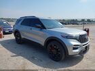 2020 Ford Explorer St Gray vin: 1FM5K8GCXLGD15619