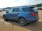 2018 Ford Explorer Sport   Синий vin: 1FM5K8GT5JGC87273