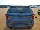2018 Ford Explorer Sport   Синий vin: 1FM5K8GT5JGC87273
