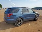 2018 Ford Explorer Sport   Синий vin: 1FM5K8GT5JGC87273