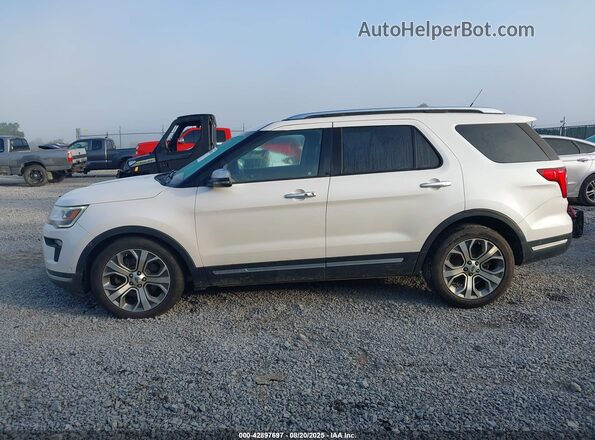 1FM5K8HT2JGB35742 2018 FORD FORD EXPLORER White 