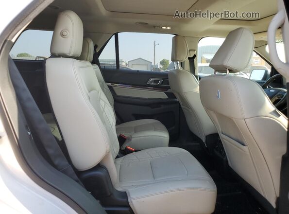 1FM5K8HT2JGC05921 2018 FORD FORD EXPLORER Белый Вид задней части салона