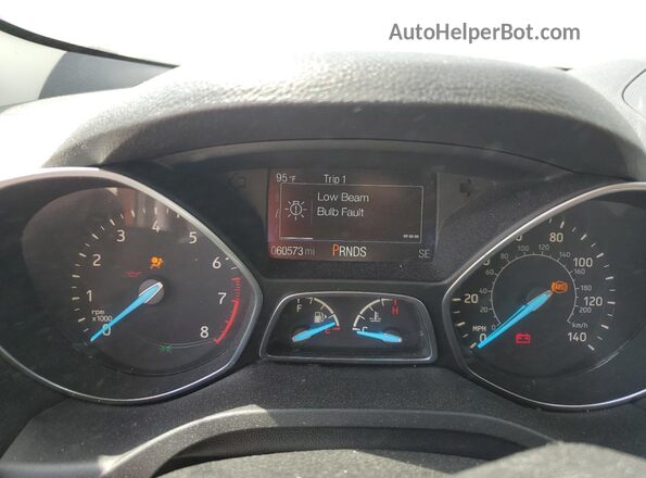 1FMCU0F72JUB97748 2018 FORD ESCAPE Maroon Widok zestawu wskaźników