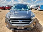 2018 Ford Escape S Серый vin: 1FMCU0F7XJUB24658