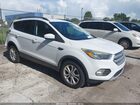 2018 Ford Escape Se White vin: 1FMCU0GD5JUB17427