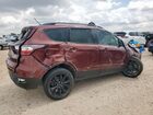 2018 Ford Escape Se Maroon vin: 1FMCU0GD7JUB47917