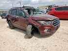 2018 Ford Escape Se Maroon vin: 1FMCU0GD7JUB47917