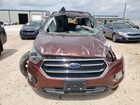 2018 Ford Escape Se Maroon vin: 1FMCU0GD7JUB47917