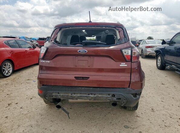 1FMCU0GD7JUB47917 2018 FORD ESCAPE Maroon Widok z tyłu