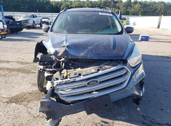 1FMCU0GDXJUB51668 2018 FORD ESCAPE Синий Вид спереди