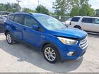 2018 Ford Escape Se Blue vin: 1FMCU0GDXJUC28250