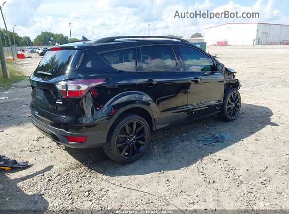 1FMCU0HD3JUC55191 2018 FORD ESCAPE Black უკანა მარჯვენა