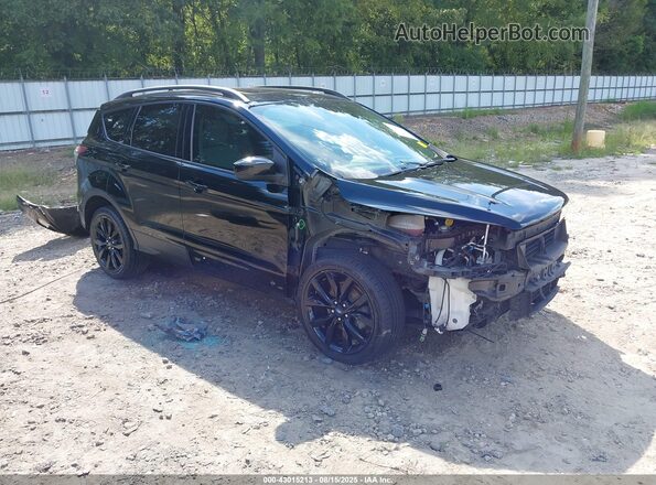 1FMCU0HD3JUC55191 2018 FORD ESCAPE Black წინა მარჯვენა