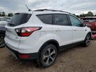 2018 Ford Escape Sel Белый vin: 1FMCU0HD6JUA07792