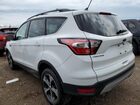 2018 Ford Escape Sel Белый vin: 1FMCU0HD6JUA07792