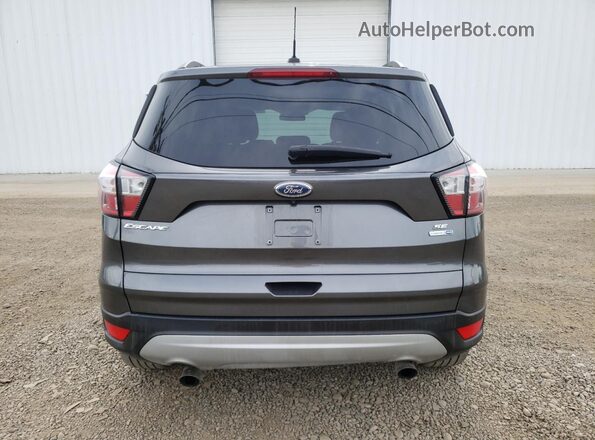 1FMCU9GD0JUC95119 2018 FORD ESCAPE Серый Вид сзади