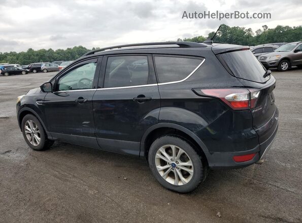 1FMCU9GD1JUA28992 2018 FORD ESCAPE Черный Задняя левая четверть