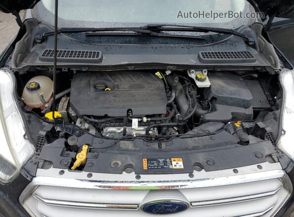 1FMCU9GD1JUA28992 2018 FORD ESCAPE Черный Вид подкапотного пространства
