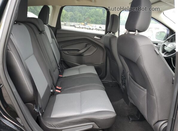 1FMCU9GD1JUA28992 2018 FORD ESCAPE Черный Вид задней части салона