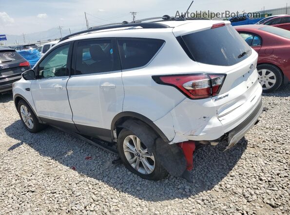 1FMCU9GD1JUB23293 2018 FORD ESCAPE White Trasero izquierdo