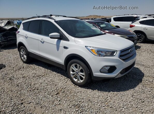 1FMCU9GD1JUB23293 2018 FORD ESCAPE White Delantero derecho