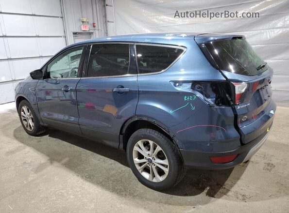 1FMCU9GD1JUB58240 2018 FORD ESCAPE Blue Trasero izquierdo