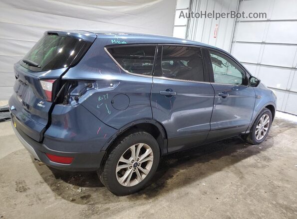 1FMCU9GD1JUB58240 2018 FORD ESCAPE Blue Trasero derecho