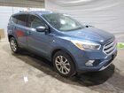2018 Ford Escape Se Blue vin: 1FMCU9GD1JUB58240
