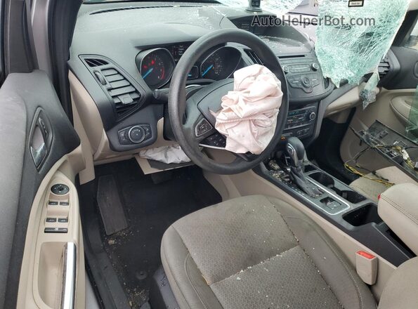 1FMCU9GD5JUC13207 2018 FORD ESCAPE Silver Dashboard view