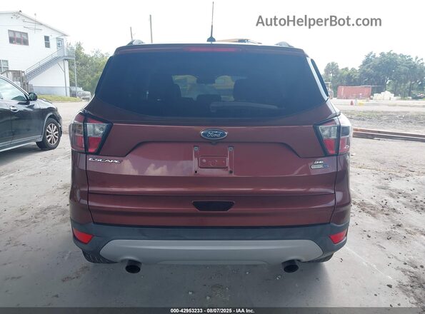 1FMCU9GD7JUA12280 2018 FORD ESCAPE Темно-бордовый 