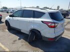 2018 Ford Escape Se White vin: 1FMCU9GD8JUA67210