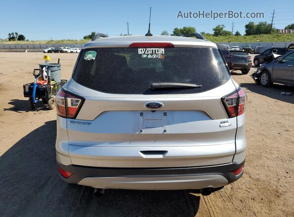1FMCU9HD4JUD61623 2018 FORD ESCAPE Silver Vista trasera